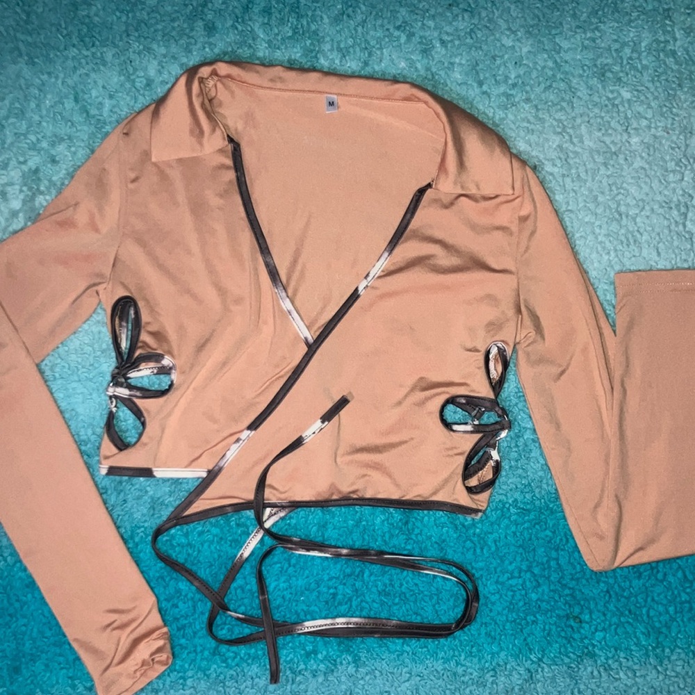 Tan Flare 2 piece